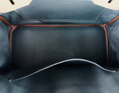 Hermes｜Birkin 30 Club Togo/Lizard  Etain/Graphite/Vert Olive  2011