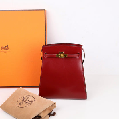 Hermes｜ Kelly Sport Shoulder Bag Box Calf Rough H 1993
