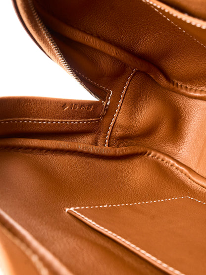 Hermes｜Plume elan 28 Handbag Gold swift 2013