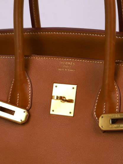 Hermes｜Birkin 35 Gold Gulliver 1998