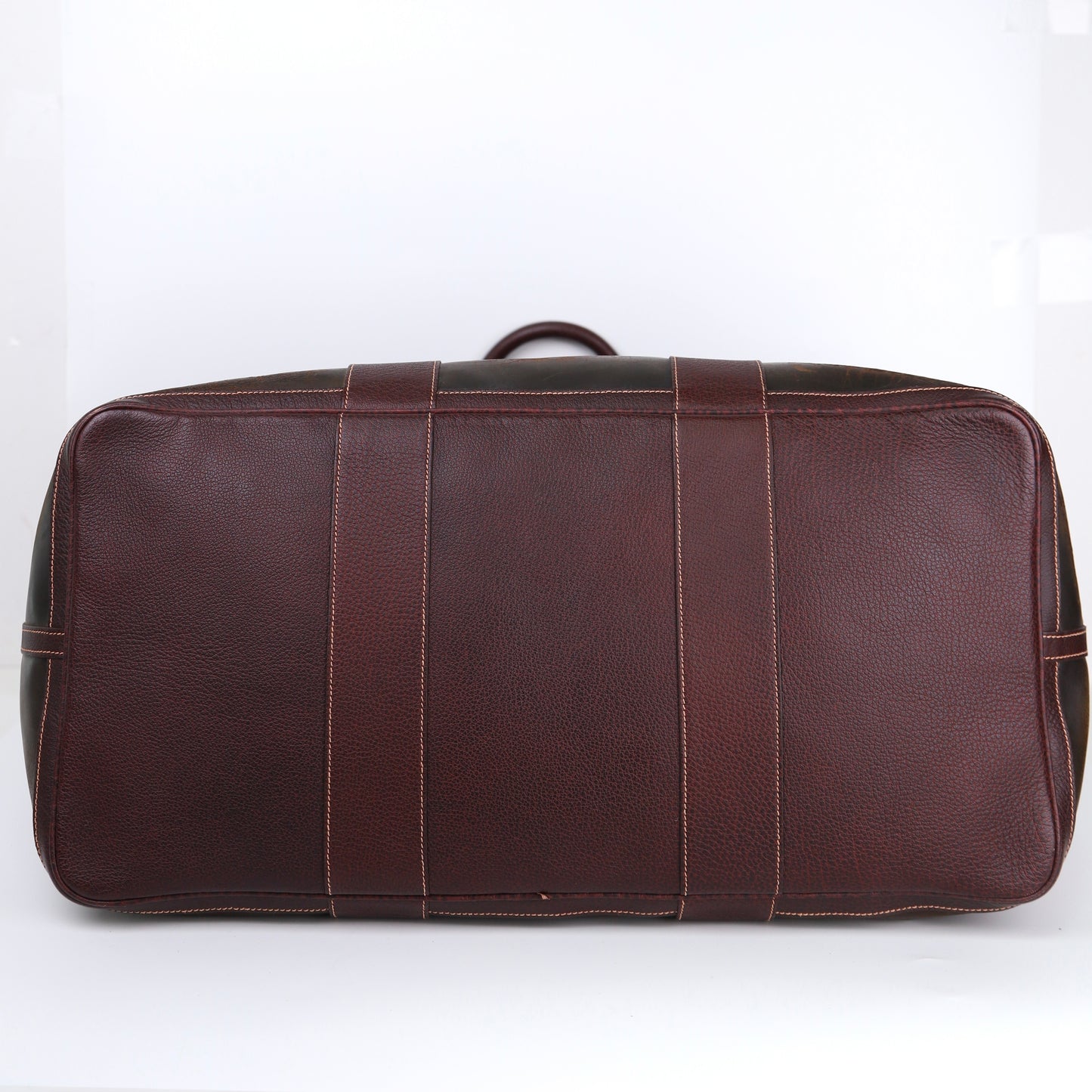 Hermes Garden Party GM Handbag in Brown Amazonia, bottom