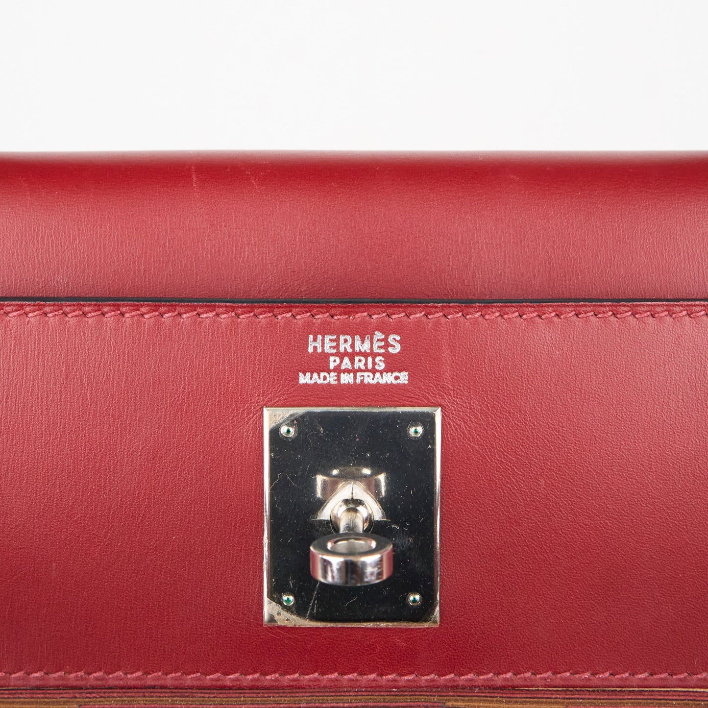 Hermes｜ Kelly 32 Handbag  Box  Calf  Vibrato 2002