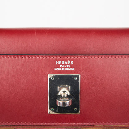 Hermes｜ Kelly 32 Handbag  Box  Calf  Vibrato 2002