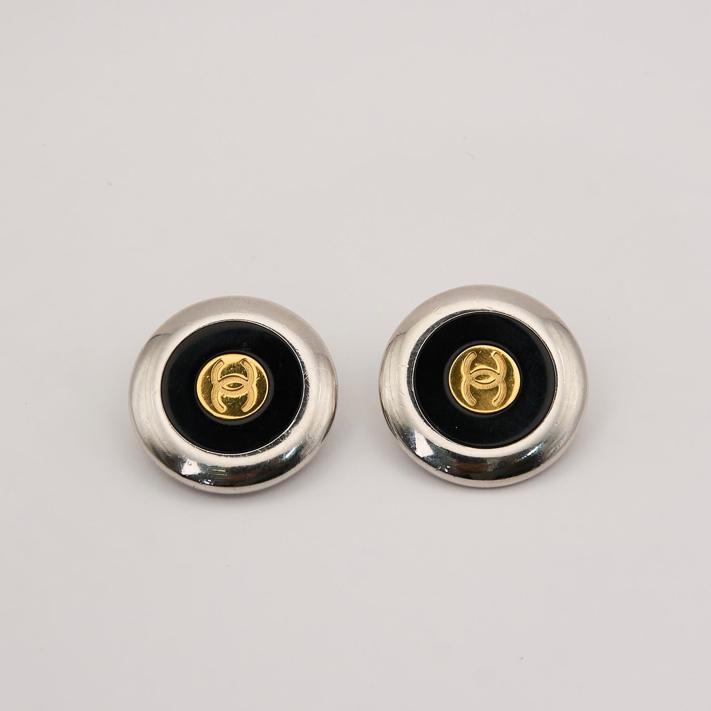 Chanel｜ Vintage  Coco Mark  round earring  97A