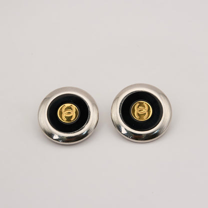 Chanel｜ Vintage  Coco Mark  round earring  97A