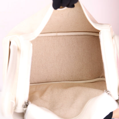Hermes｜ Lindy 30 2-way Handbag  Black  Swift/Toile 2007