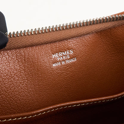 Hermes｜ Berlingot Shoulder Bag  Barenia/Toile  2001