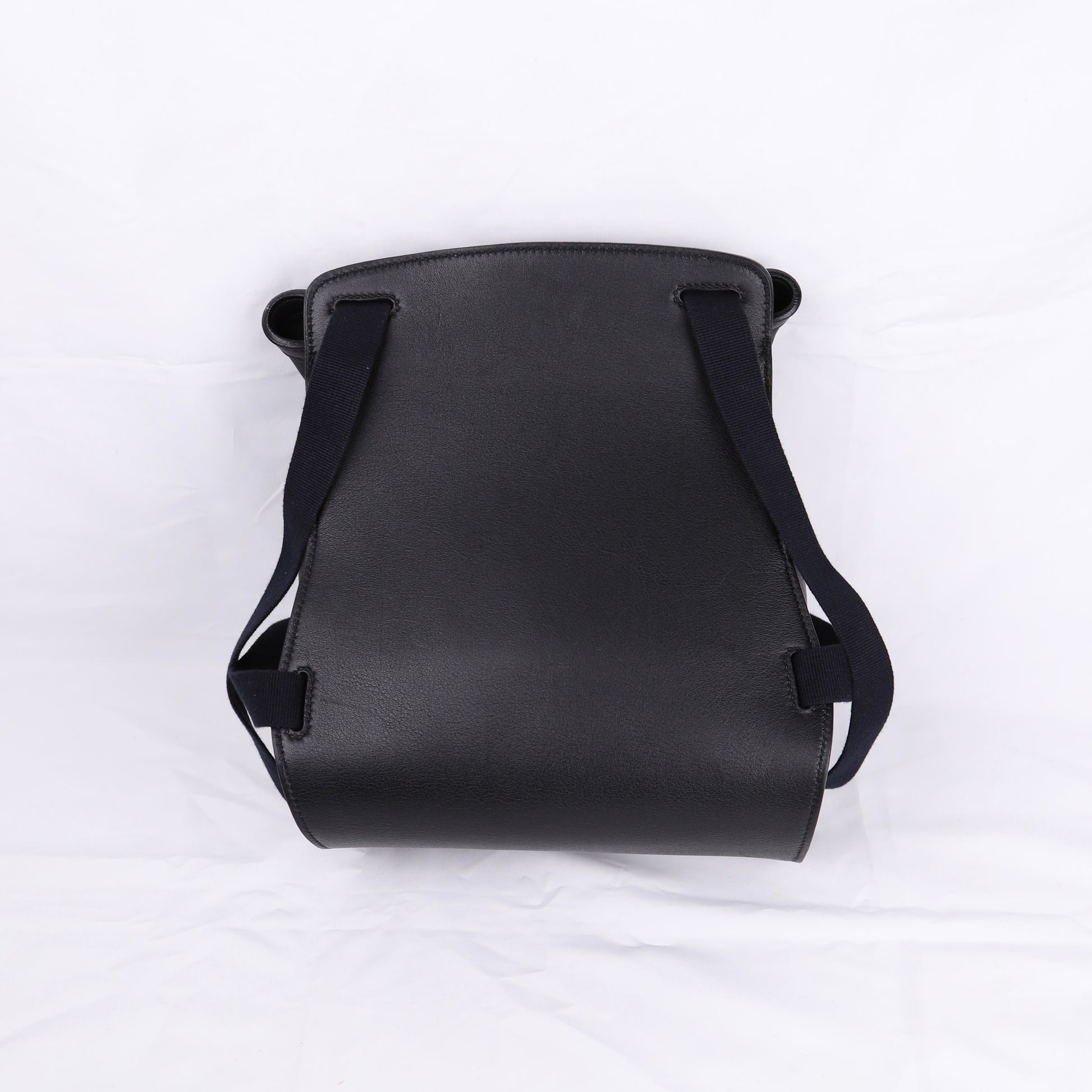 Hermes Sherpa PM Backpack in Gulliver Black 2001, back view