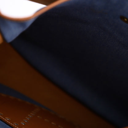 Hermes Evelyne GM in Toile Jean/Gulliver Gold 1996,inside