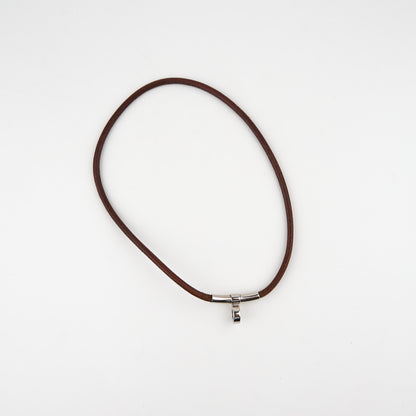 Hermes |Choker  Leather  Necklace