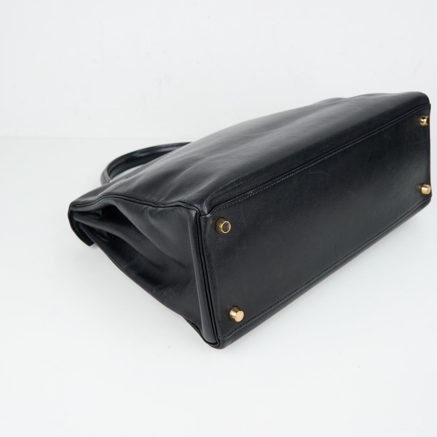 Hermes｜ Kelly32 Handbag Black Gulliver  1994
