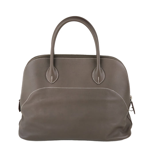 Hermes｜Bolide relax 35 Sikkim  Handbag Etain  2012