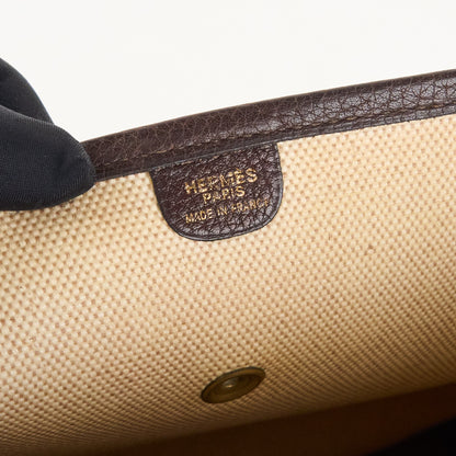 Hermes｜ Evelyne GM Shoulder bag Fjord  Ebene Toile  1999