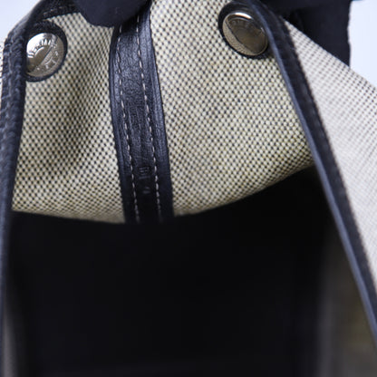 Hermes｜ Garden Party  TPM  Handbag Buffalo/Toile 2005