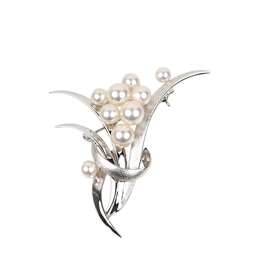 Tasaki | Akoya Pearl Brooch Silver S925