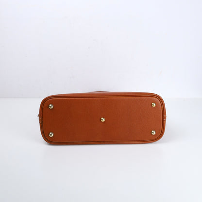 Hermes｜Bolide 31 2-way Handbag Pig Skin Peau De Porc Toffee 2001