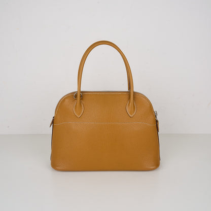 Hermes | Bolide 27 Handbag Caramel Cherve 2006