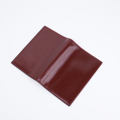 Hermes Journal Case Passport Cover in Box-calf Rouge H 1987,outside