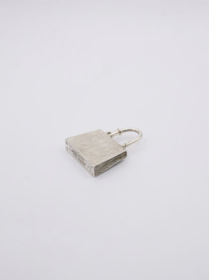 Hermes |Kelly bag  motif Cadena Silver S925