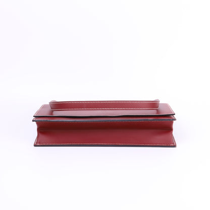 Hermes Valentine  Shoulder bag in Chamonix Rouge H 2001, bottom