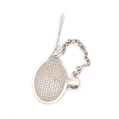 Tiffany&Co.| S925 Silver Keyring Charm tennis