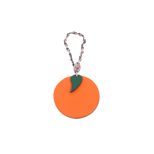 Hermes | S925 Bag Charm Swift Orange