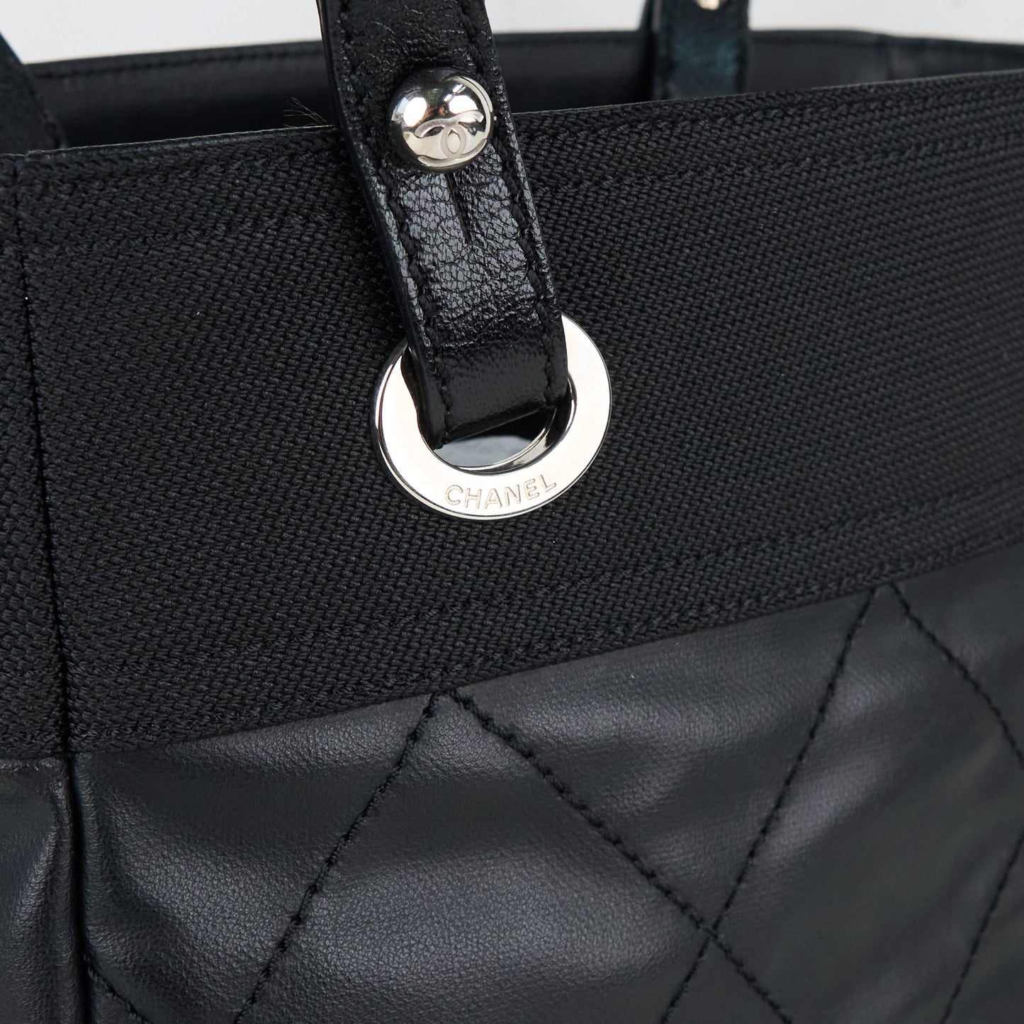 Chanel Black shoulder Tote Bag 12xxxxxx