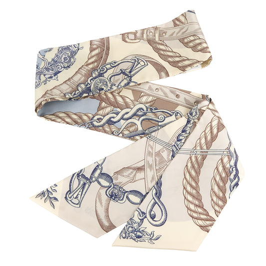 Hermes | Della Cavalleria Maxi Twilly Beige