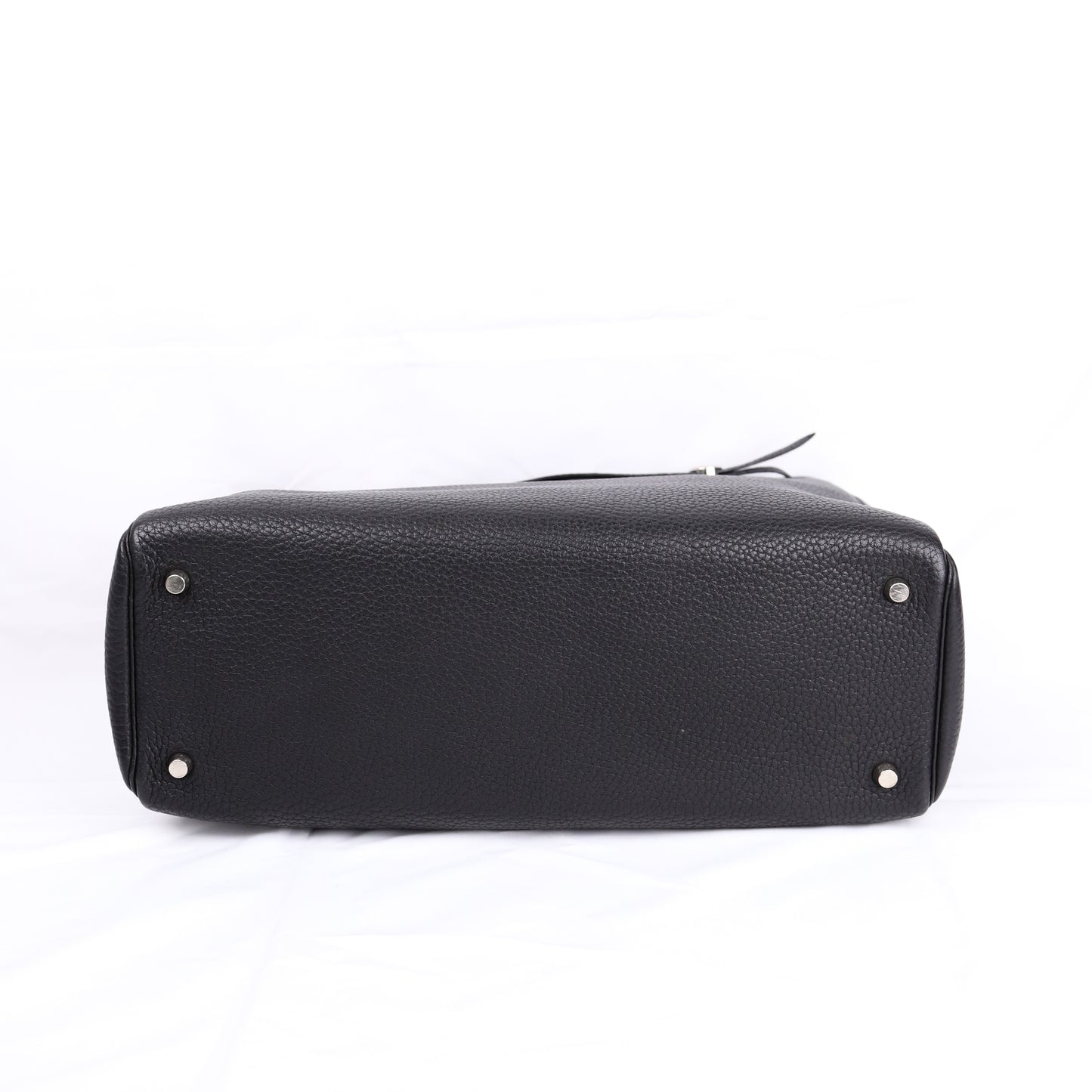 Hermes Cabana Tote Bag in Black Togo 2002