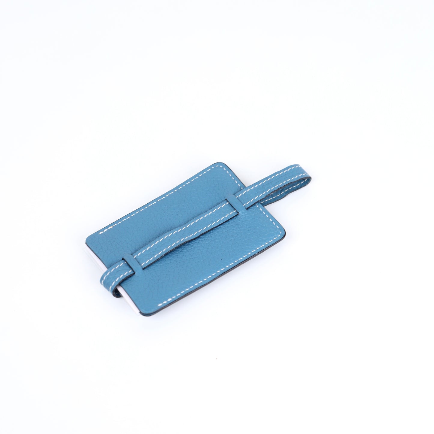 Hermes｜ Victoria 35 Handbag Taurillon Clemence Blue Jean 2007