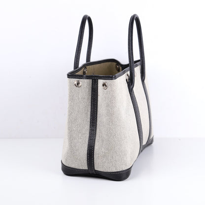 Hermes｜ Garden Party  TPM  Handbag Buffalo/Toile 2005