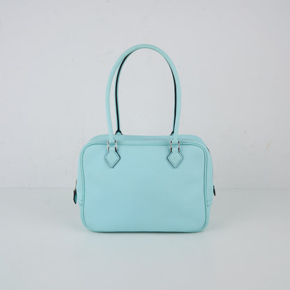 Hermes｜ Plume Mini Handbag Plume 20 Blue Zephyr 2017 Swift