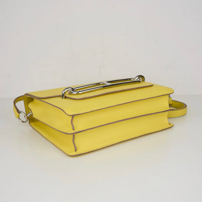 Hermes｜ Roulis 23 Shoulder bag  Lime Evercolor 2021