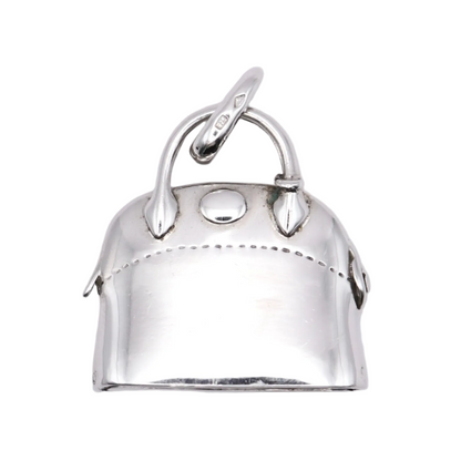 Hermes | S925 Silver  Bolide Bag Motif Pendant Top Charm
