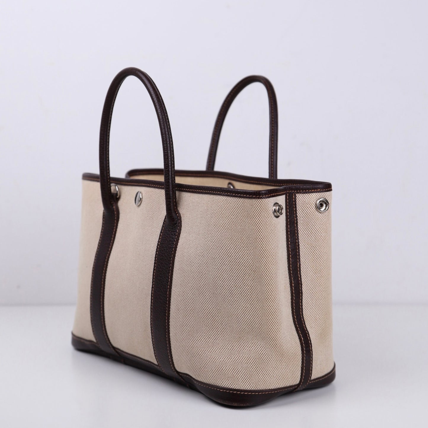 Hermes｜ Garden Party  TPM  2-Way Handbag Toile 2006