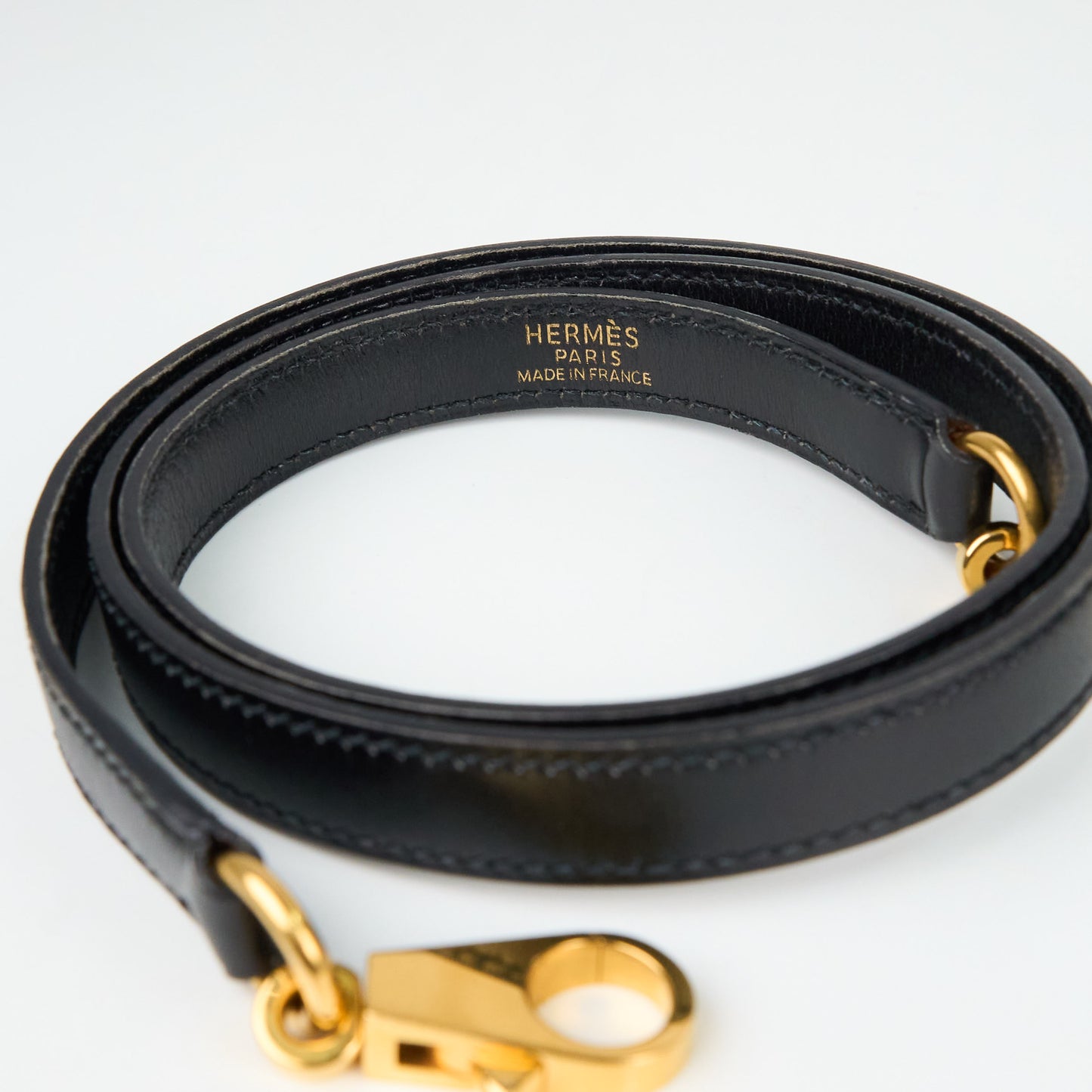 Hermes｜ Kelly28 Handbag Box calf Black 1998