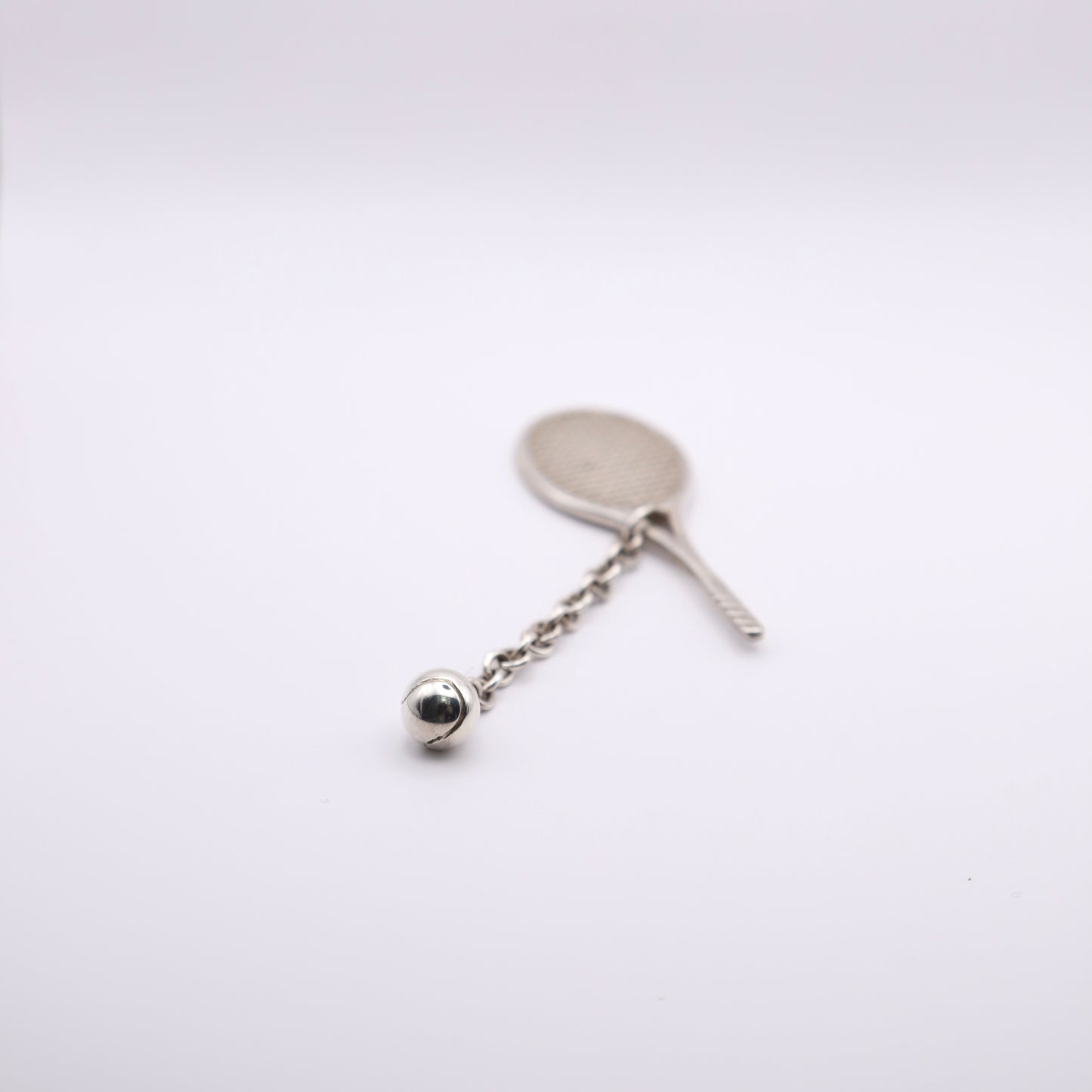 Tiffany&Co.| S925 Silver Keyring Charm tennis