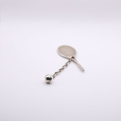 Tiffany&Co.| S925 Silver Keyring Charm tennis