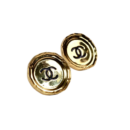 Chanel｜Vintage  Earrings CC logo 1990