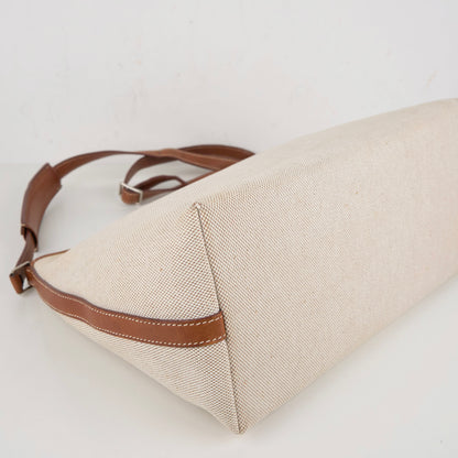 Hermes｜ Berlingot Shoulder Bag  Barenia/Toile  2001