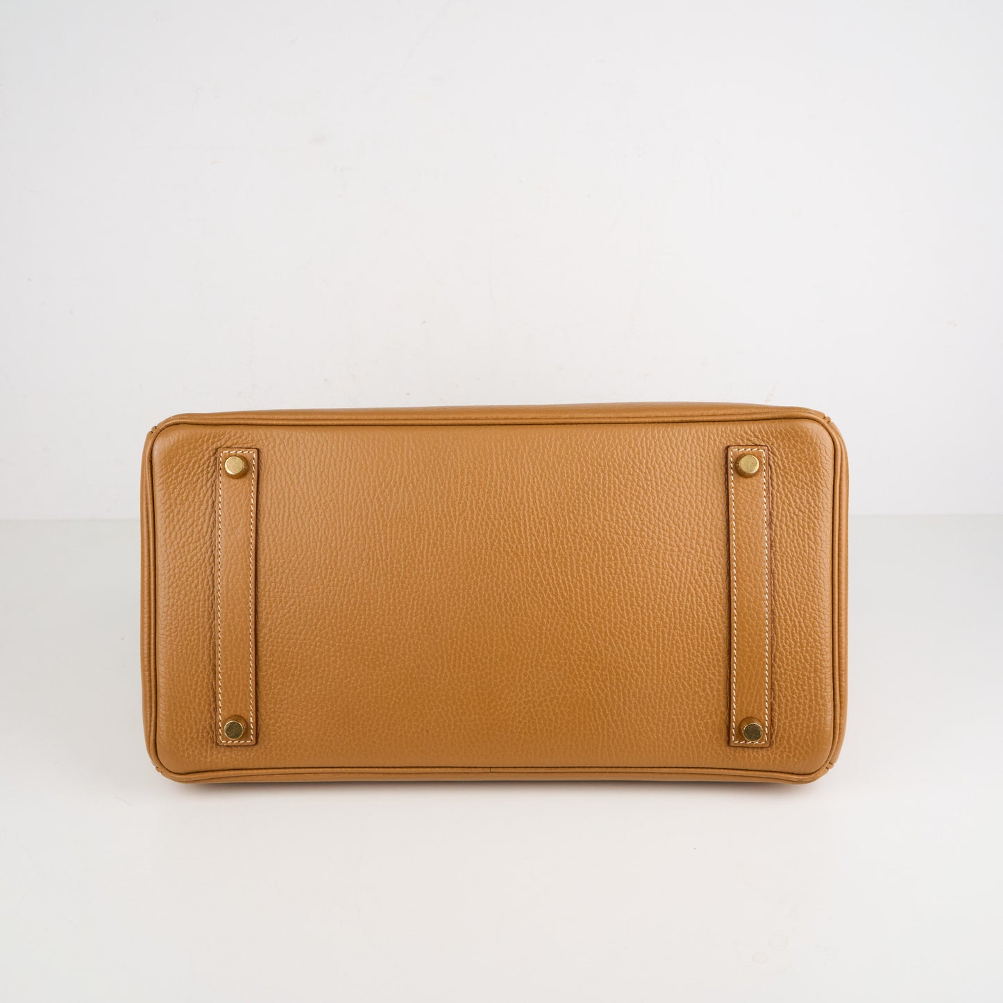 Hermes｜Birkin 35 Handbag Natural Sable Vachette Ardennes 2002
