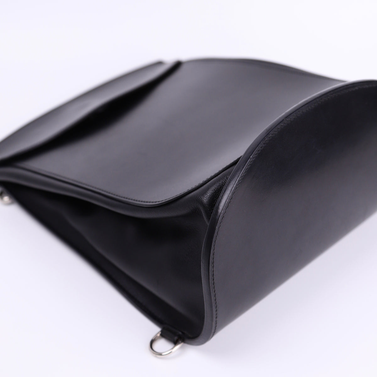 Hermes Sherpa PM Backpack in Barenia Black 2001,corner1