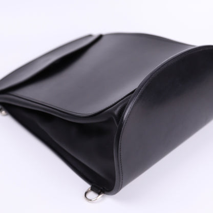 Hermes Sherpa PM Backpack in Barenia Black 2001,corner1