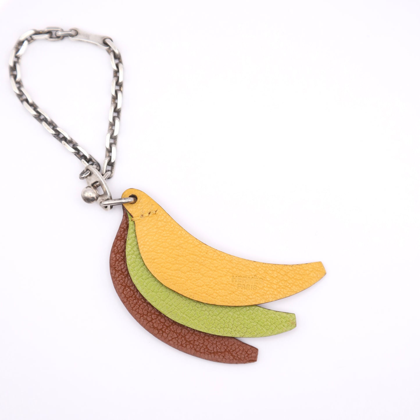 Hermes | S925 Silver chain Bag Charm Cherve Banana