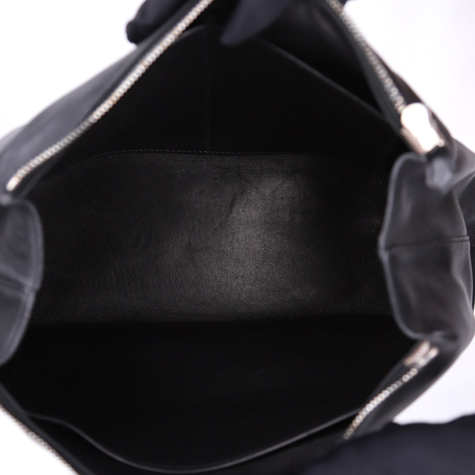 Hermes Yeoh Bag Shoulder bag in Gulliver Black 2001,inside