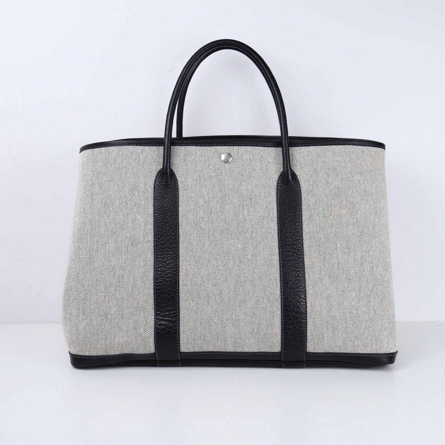 Hermes｜Garden Party MM Handbag Toile 2004