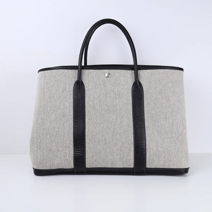 Hermes｜Garden Party MM Handbag Toile 2004