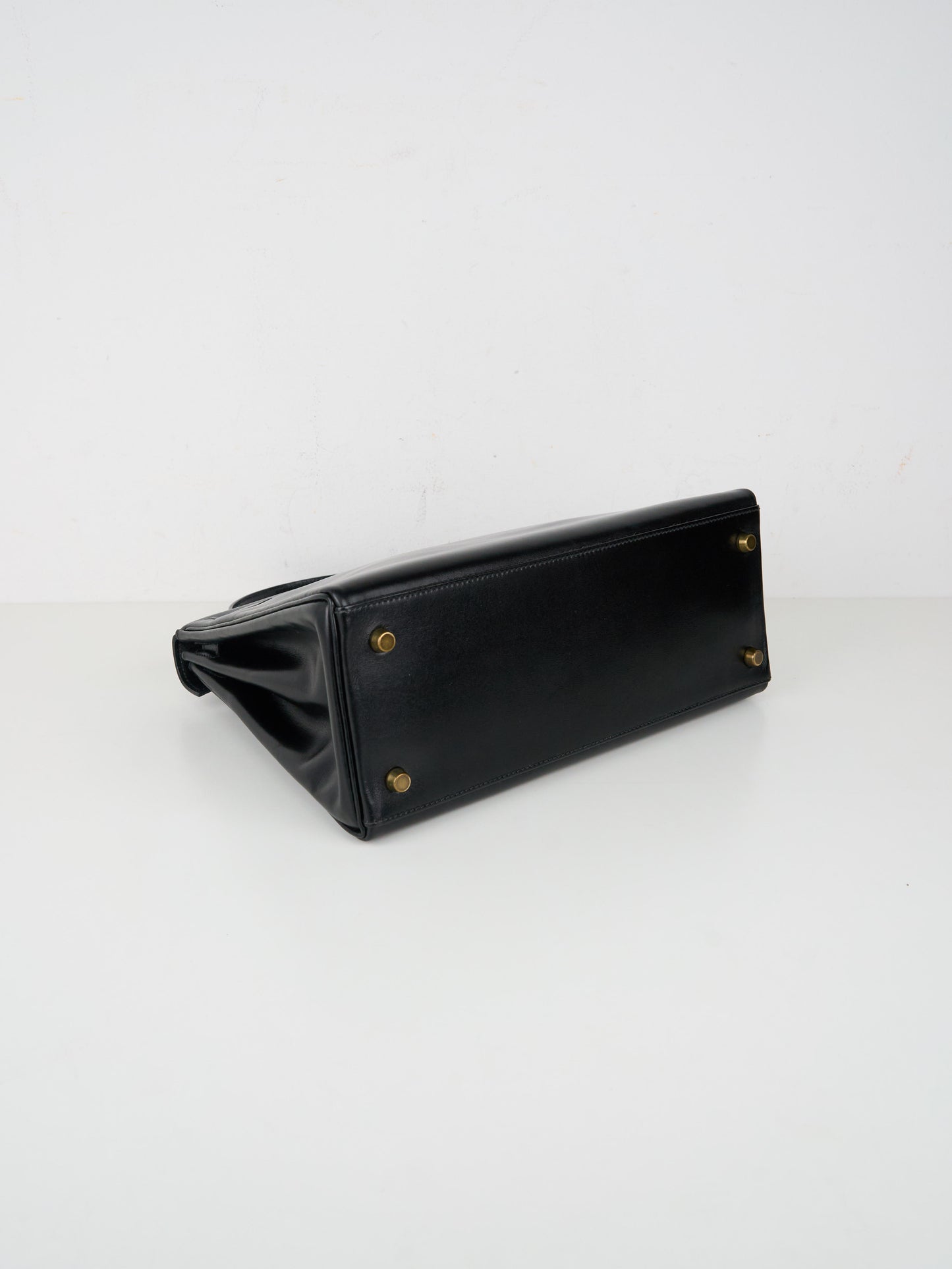 Hermes｜ Kelly28 Handbag Box calf 1992