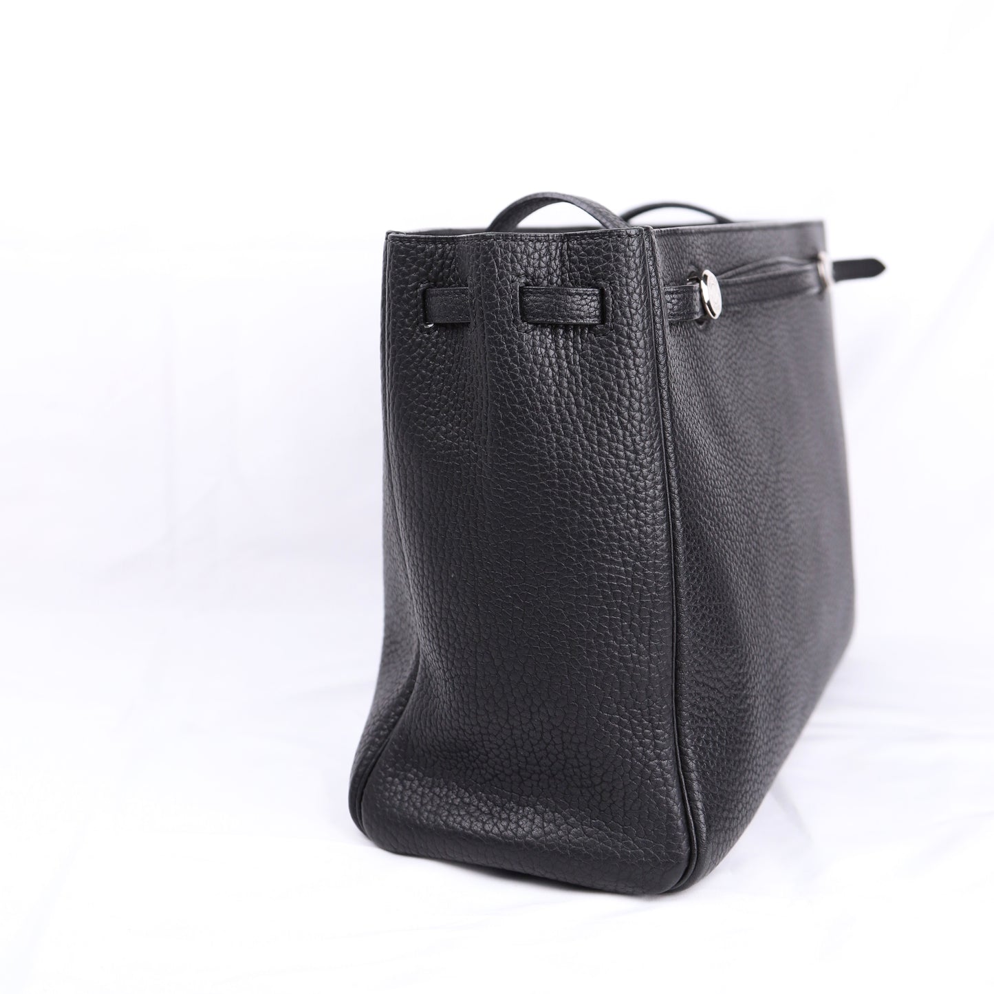 Hermes Cabana Tote Bag in Black Togo 2002