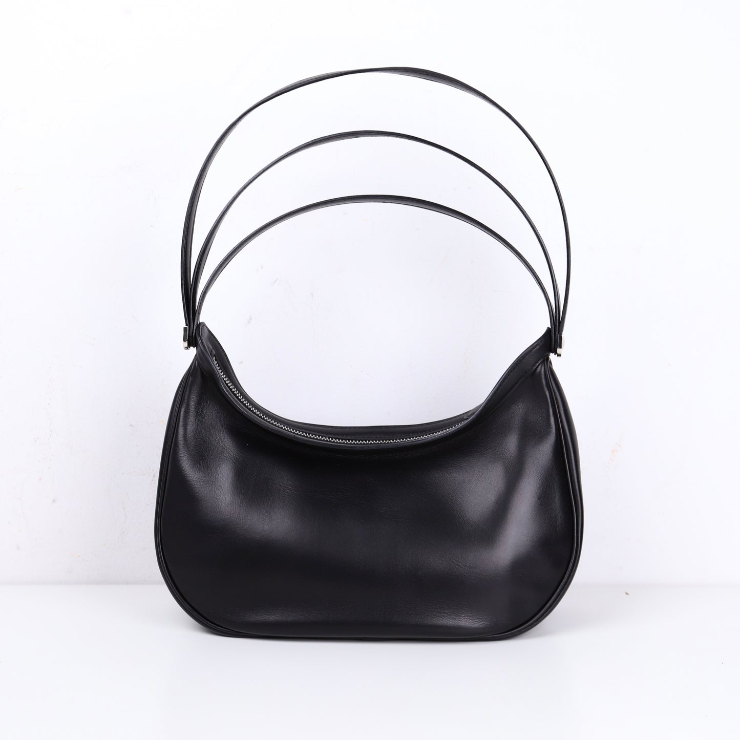 Hermes｜Caporal Handbag Evercalf Black 2002  Margiela